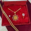 Premium Korean gold plated necklace